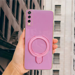 Case Ring Magsafe Vivo Y12s Y20 Y20s Y20a Y20i Magnetic TPU Silikon Soft Case