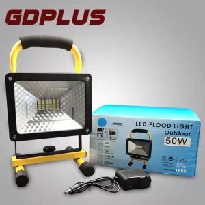 30W/50W/100W Portable Rechargeable LED Floodlight Spotlight IP65 Lantern Outdoor Camp Flood Light Spot Light Emergency Lamp Camping Fishing Lamp lampu kerja terang Portable Litter Lighter - Lazada