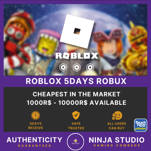 Roblox Robux 5 Days Delivery | Phone XBOX PC Game DLC | Ready Stock ...