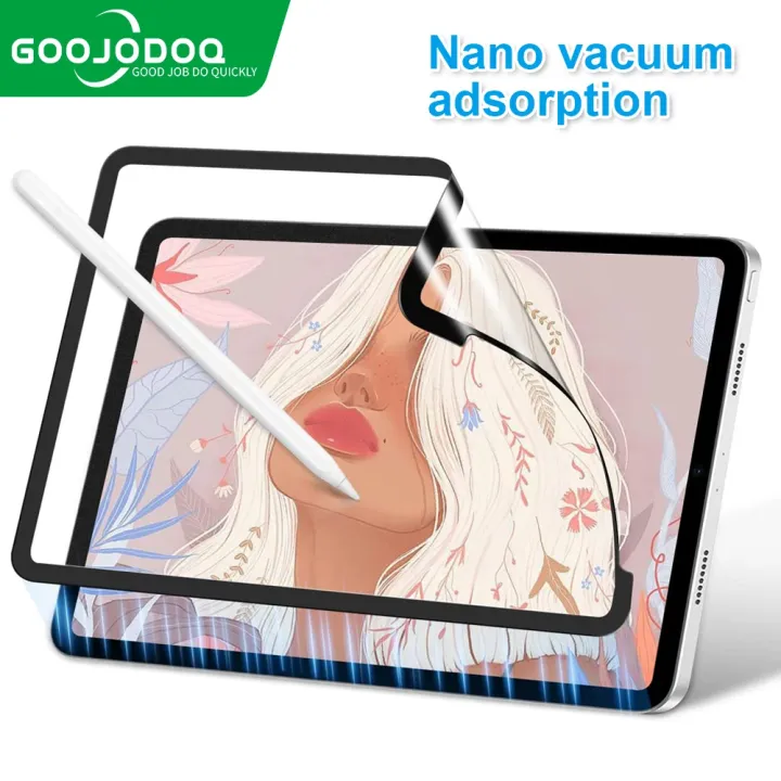 GOOJODOQ Like Paper Screen Protector Film For iPad Pro 11 12 Air  10th Generation for iPad Film Paper Texture Lazada PH