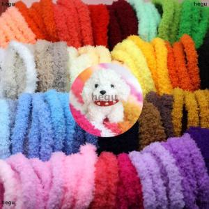 [COD] hegu 15mmx1Msheet DIY Coral Velvet Chenille Sticks Stem Pipe Cleaner To Making Cute Dog Puppy Cat Creative Child Toy Cute Fashion