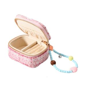 Hộp lưu trữ thu nhỏ thanh lịch với kết thúc vải bố bền vững được thiết kế cho những người đam mê lối sống chất lượng