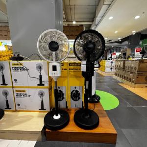 Krisbow 16 Inci Kipas Angin Berdiri Uap 75 Watt Misty Fan Dengan Remote Bergaransi Resmi 12 Bulan
