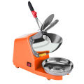 Electric Stainless Steel Ice Shaver Crusher Machine High Quality Commercial Smoothie Maker for Home and Business. 