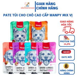 Pate cho chó pate wanpy cho chó chính hãng