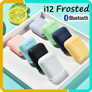 Tai Nghe Bluetooth Không Dây i12 Vỏ Hoạt Hình Siêu Dễ Thương Hỗ Trợ Bảo Hành Đổi Trả Tương Thích Android\iOs
