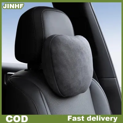 JINHF 1 chiếc gối tựa đầu xe hơi hỗ trợ Cổ Ghế S Class mềm điều chỉnh phổ quát cổ xe Gối Eo gối