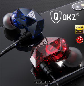 🔥Best Seller🔥QKZ AK2 หูฟังชนิดใส่ในหูพร้อมไมโครโฟน QKZ หูฟัง AK6 Earphone Sport Earbuds Stereo หูฟังอินเอียร์ ระดับเสียง HI-FI ไมค์เพิ่ม/ลดเสียง สายยาว 1.2 เมตร ชุดหูฟังแฟชั่นแบบพกพา เบสหนักสเตอริโอ 9D หูฟังเพลงไฮไฟ