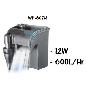 ITOSHI SOBO WP 607 Aquarium Hang On Filter Fish Tank Hanging Filter WP607H