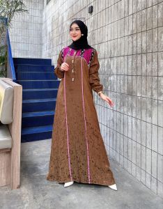 DRESS RAYON DOBBY MIX TENUN TROSO GAMIS BUSUI