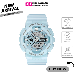Đồng hồ thể thao SAMDA SPORT WATCH chạy kim và số điện tử cao cấp - Siêu HOT dành cho bé 8-15 tuổi | FREESHIP MAX - JJ Kids Fashion