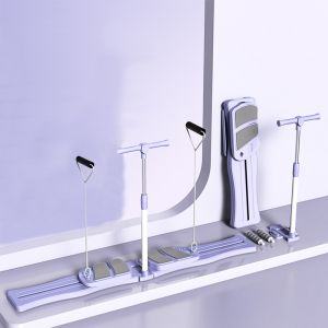 BESTIT Foldable Ski Machine Beautify Leg Shape Aerobic Exercise Muscle Training Device  Basin Bottom Hip Leg Trainer Home Fitness