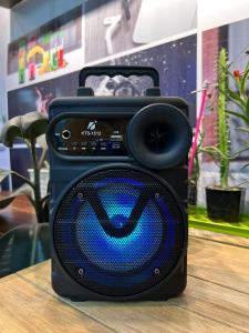 ลำโพงบลูทูธ KTS-1512 ดอก4นิ้ว แถมไมค์สาย ลำโพงพกพาเสียงดี รองรับUSB/TF มีปลายทาง เลือกสีได้ ลำโพงไร้สาย บลูทูธ