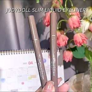 Judydoll Eyeliner Waterproof Liquid Eye Liner Pencil Long Lasting Slim Liquid Eyeliner 0.4g