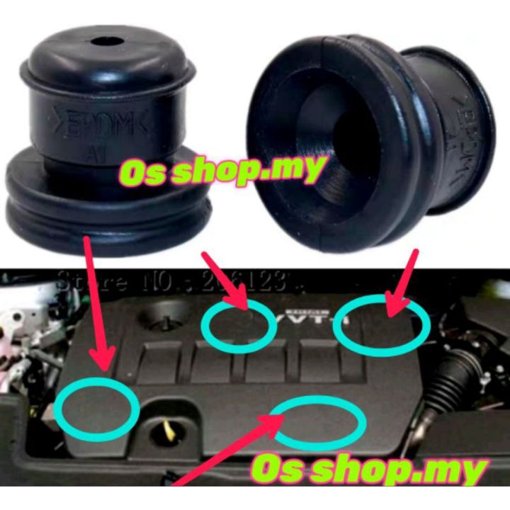Toyota Engine Cover CUSHION RUBBER GROMMET VIOS / YARIS / ALTIS /RAV4 ...