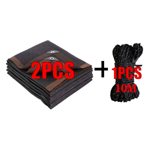 Encrypted Sunshade NetSun Protection and UV Protection 90% Sunshade Rate Outdoor Sunshade Cloth Suitable for Courtyard Balcony Garden Plant Shed Animal Shed