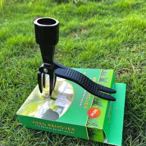 ถอนหญ้า ที่ดึงวัชพืช เครื่องมือดึงวัชพืชยืนขึ้น เครื่องมือกําจัดวัชพืชดึงทําสวนด้วยมือ