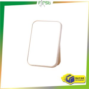 FH-K89 Kaca Rias Make Up Beauty Mirror Cermin Lipat Persegi Portable Cermin Rias Duduk Lipat