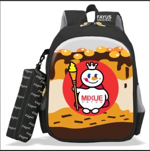 Tas Ransel MIXUE Anak Laki Laki Perempuan Sekolah SD TK Terbaru Kekinian Viral 2023 Karakter Murah .