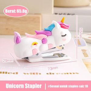 Cute Cartoon Keychain Mini Stapler School Office Supplies Student Reward Gift Kawaii Cartoon Keychain Mini Stapler P