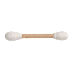 STARRY Large Size Cat Grinding Biting Stick Cotton Swab Shaped Bite Resistant Kitten Chew Sticks Pet Chew Toys Durable Cotton Swabs Toys Indoor Boredom Training