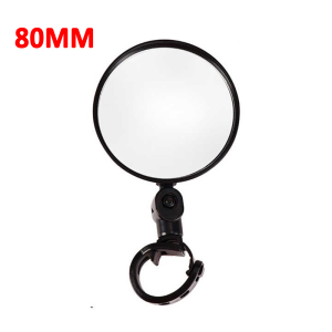 2Pack Bike Side Mirror 360 Rotatable Mirrors Waterproof Bicycle Rearview Mirror Bike Accessories。