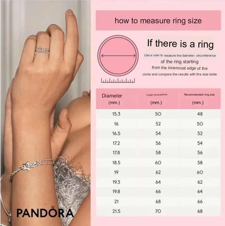 Pandora measure store ring size