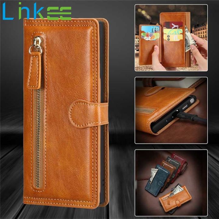 For Samsung Galaxy A51 A71 A52 A72 M40S A32 A22 A23 4G 5G Luxury Leather  Zipper Flip Wallet Case For Samsung Galaxy A21S A31 A12 Cover Lazada PH