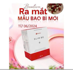 Giảm Cân Slim Be Của Bealive Chính Hãng Hộp 30 Viên (Mẫu cũ & Mẫu mới khắc chữ trên viên nang)