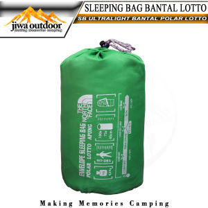 sleeping bag ul bantal polar lotto apung sb ultralight outdoor camping kantong tidur hangat