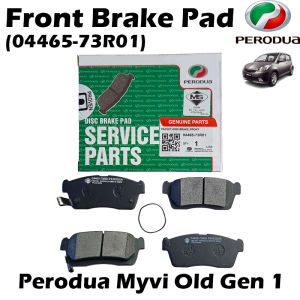 Perodua Myvi Old Gen 1 Front Disc Brake Pad 04465-73R01 (Oem)