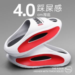 Dép cho nam trang phục ngoài trời xu hướng mùa hè và cảm giác bước lên phân cho nam giải trí trong nhà đế dày chống trượt xăng đan đi biển thể thao chống mài mòn