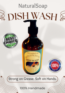 Handmade Liquid Soap / Dish Wash