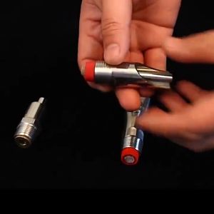 5PCS 1/2" Stainless Stainless Steel Thread Pigautomatic Drinker Red Cap Duckbilled Pig Swine Livestock Waterer Drinkers