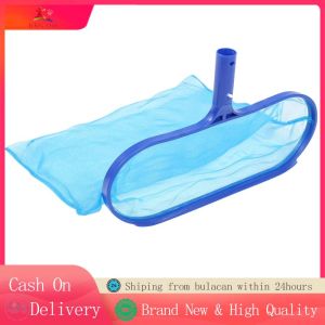 Pool Spa Leaf Skimmer Rake Net with Deep Pocket for Removing Leaves & Debris for Swimming Pool