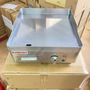 Bếp chiên phẳng điện mini EGN-360D công suất 2kW mặt chiên mạ crom chống đen