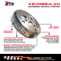 Vario 160 Custom Racing Mangkok kampas ganda Vario 150 Mangkok CVT Vario 125 Pcx 150 Rumah kopling original custom. 