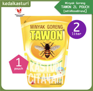 Tawon 2 Liter Minyak Goreng Rose Brand - 1 Pouch