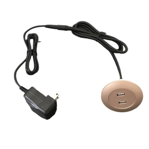 Multifunction Furniture Sofa USB Panel Socket Concealed Double USB Charging Interface Desktop Embedded Double USB Socket