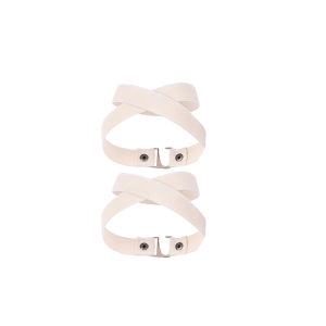 1Pair Women High Heel Shoes Anti-Loose Straps High Heel Shoelace High Elastic With Buttons