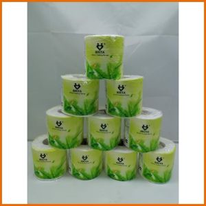 Green Tissue Roll 125g Shuta < S-0011 > Good Quality Tissue Paper Roll 3-Ply ( xa1Accessories )