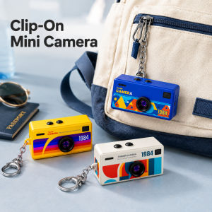 1080P HD Mini Keychain Thumb Camera Portable Pocket Video Recorder Compact Design For Daily Trip Outdoor Recording Use