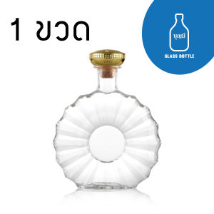 Premium Crystal Liquor Bottle  ขวดแก้ว ขวดเหล้า ขวดใส ขวดสุราพรีเมี่ยม ขนาด 700ml (BS-0700-006)