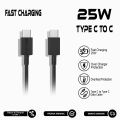 Charger Samsung 25 Watt M14 5G A14 5G Original Super Fast Charging C to C Cable. 