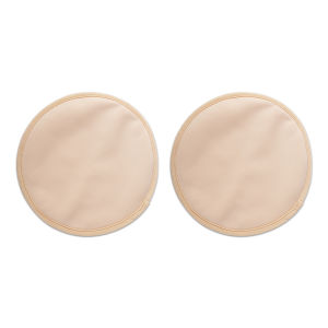 Suolaer 2PCS Castor Oil Nursing Pads Soft Organic Castor Oil Pack Wrap Reusable Washable Compress Breast Pads for Comfort Relaxing Sleeping Soothing Daily Use Castor Oil Not Included