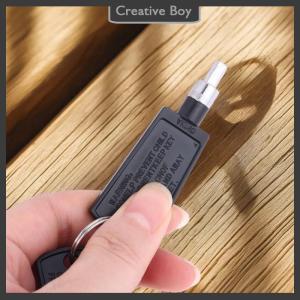 [Creative] 2Pcs Freezer Refrigerator Door Key Lock Pentagon Keys Part Accessories For Haier