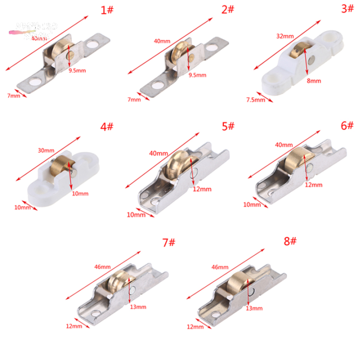 MMP6 1 cái ròng rọc cửa sổ bằng thép không gỉ Con lăn cửa trượt con lăn ...