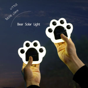 Vimite Led Solar Light Outdoor Waterproof Bear Paw Light Lampu Decoration Garden Light Outdoor Hiasan Garden Party Lawns Patio Yard Landscape Lamp Solar Led Outdoor装饰灯太阳能灯