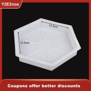 【Y2E2noa】 Diy Path Maker Concrete Molds Garden Pavement Mold Road Path Paving Brick Mould