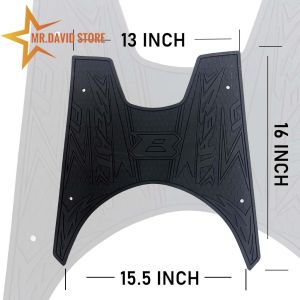 Honda Beat Rubber Matting for Beat Fi V1/V2/V3/V4 Beat Street Accessories Motorcycle with Bolts